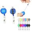 Retractable Badge Holders With Metal Belt Clip