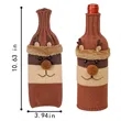 Christmas Knit Decoration Wine Bottle Holder