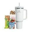 Stanley Tumbler 30 oz with Assorted Snacks