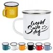 12oz Enamel Portable Campfire Camp Mug