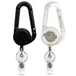 Retractable Badge Holder Clip, Keychain with Carabiner