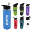 Halcyon® 20 oz. Sports Bottle with Flip Straw Lid