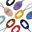 Oval Elastic Rope Luggage Tag