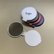 Round Plastic Compact Mirror