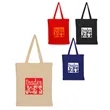 Union Printed - 4oz Color Cotton Canvas Tote Bags