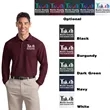 Port Authority Silk Touch Long Sleeve Polo.