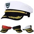 Adult Yacht Boat Sailor Captain Hat
