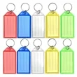 Plastic Key Ring Tags