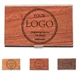 Walnut Wood Business Holder Slim Name Card Case Wallet