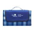 Roll Up Picnic Blanket w/ Custom Logo Checkered Design