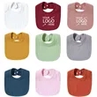 Soft Cotton Muslin Baby Bibs for Unisex Boys Girls