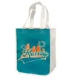 9"x11.5"x4" Laminated Non Woven Sublimated Tote Bag