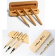 Eco-Friendly Bamboo Wood Pen & Case Executive Gift Set