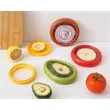 Fruit crisper box with plastic wrap