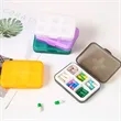 6 Compartments Square Medicine Storage Box