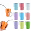 3 oz Mini Tumbler Shot Glass with Straw and Lid