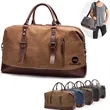 Vintage Canvas Travel Duffel Bag for Men