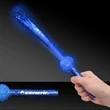 Blue LED Flashing Fiber Optic Light Up Glow Wand