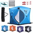 Person Ice Fishing Tent with Carrying Bag
