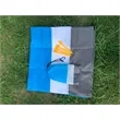 Compact Lightweight Sandproof beach blanket with 4 Stakes