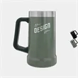 24 oz Stanley® Stainless Insulated Big Grip Beer Stein Mug