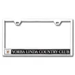 Single Panel Boxter Chrome Plated Metal License Plate Frame