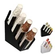 4-Slot Slanted Acrylic Cup Dispenser
