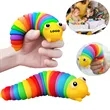 Caterpillar Sensory Slug Fidget Toy for Adults & Kids