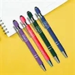 Custom Rubber Coated Stylus Ballpoint Pen