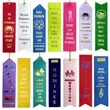 Custom Finished Top Award Ribbons 2" x 8"