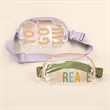 SIMPLE BELT BAG - CLEAR VINYL