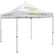10' Premium Tent, Vented Canopy (Imprinted, 4 Locations)
