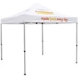 10' Deluxe Tent, Vented Canopy (Imprinted, 2 Locations)