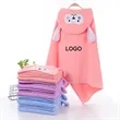 Toddler Soft Hooded Bathrobe