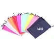 Flocking Cloth Glasses Mobile Phone Accessories Storage Bag