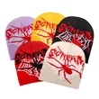 Spider Web Beanie Knitted Hat