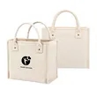 16oz Cotton Canvas Tote with Small Zipper Pocket