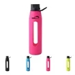 Glass Water Bottles with Silicone Sleeve