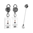 Heavy Duty Retractable Badge Reels with ID Holder