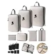 Travel Compression Packing Cubes 7 Piece Set