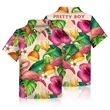 Full Color Dye Sublimation Hawaiian Shirt-Youth Size