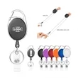 Carabiner Style Retractable Badge Reel with Belt Clip
