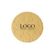Round Brass Name Badge