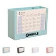 Desk Organizer With 12 Months Calendar