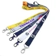 Color Sublimated Wrist Keychain Lanyard with Lobster Claw