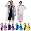 Reusable EVA Raincoat Jacket