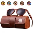 Wood Grain Sunglasses Set