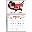 Memo Master Half Apron Calendar - 2-Color Imprint