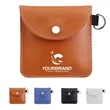 PU-Leather Ring Pouch Data Cable Storage Bag