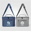City Pack 600D RPET Zippered Cooler Bag - Silkscreen